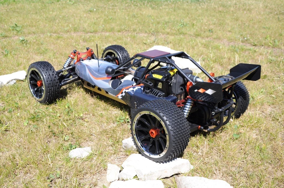 Amewi Pitbull-X RC Offroad Buggy 1:5 RTR 2,4GHz 32ccm Benzin Motor Big Scaler - Bild 3 von 4