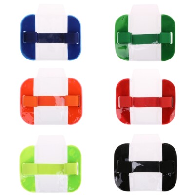 5 / 3Pcs Badge Elastic Brack Id Halter Foto Band Kreditkarte Carte Carte / /