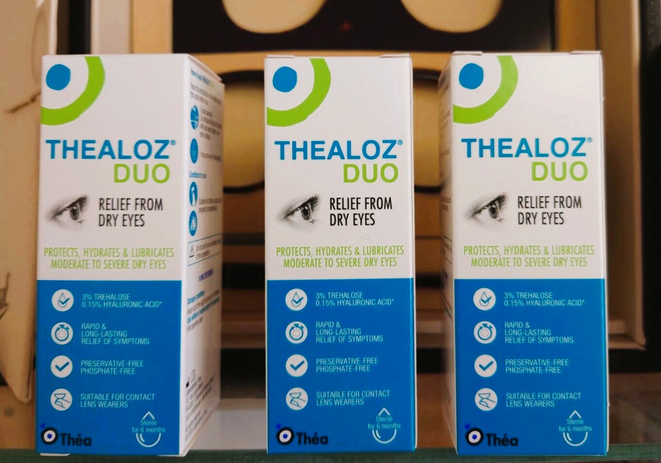 10 bottles THEALOZ DUO protects, hydrates and lubricates the eyes - Image 49