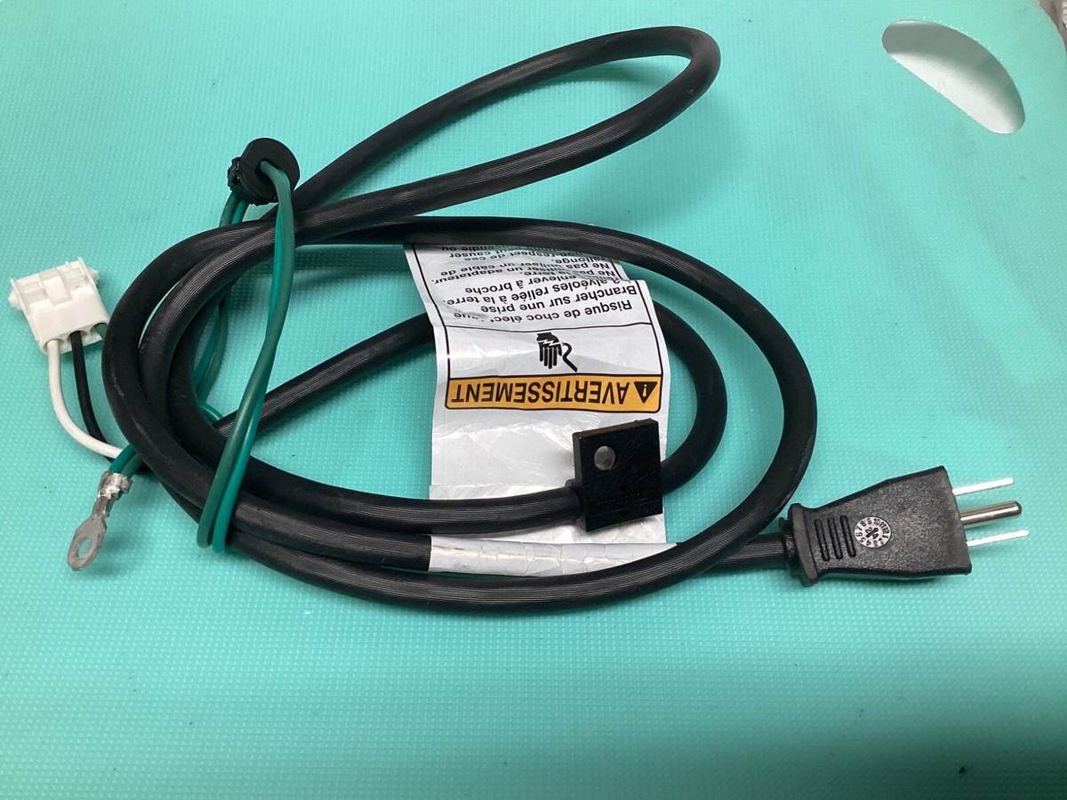 W10831279 OEM Whirlpool Dishwasher Power Cord W10831279 Amana