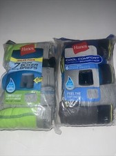 Hanes Boys' Tagless Boxer Briefs Cool Comfort 13 Total Size Small 6/8