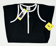 SAGE Collective Ladies' Racerback Built-In Short Active Dress Black SMALL New