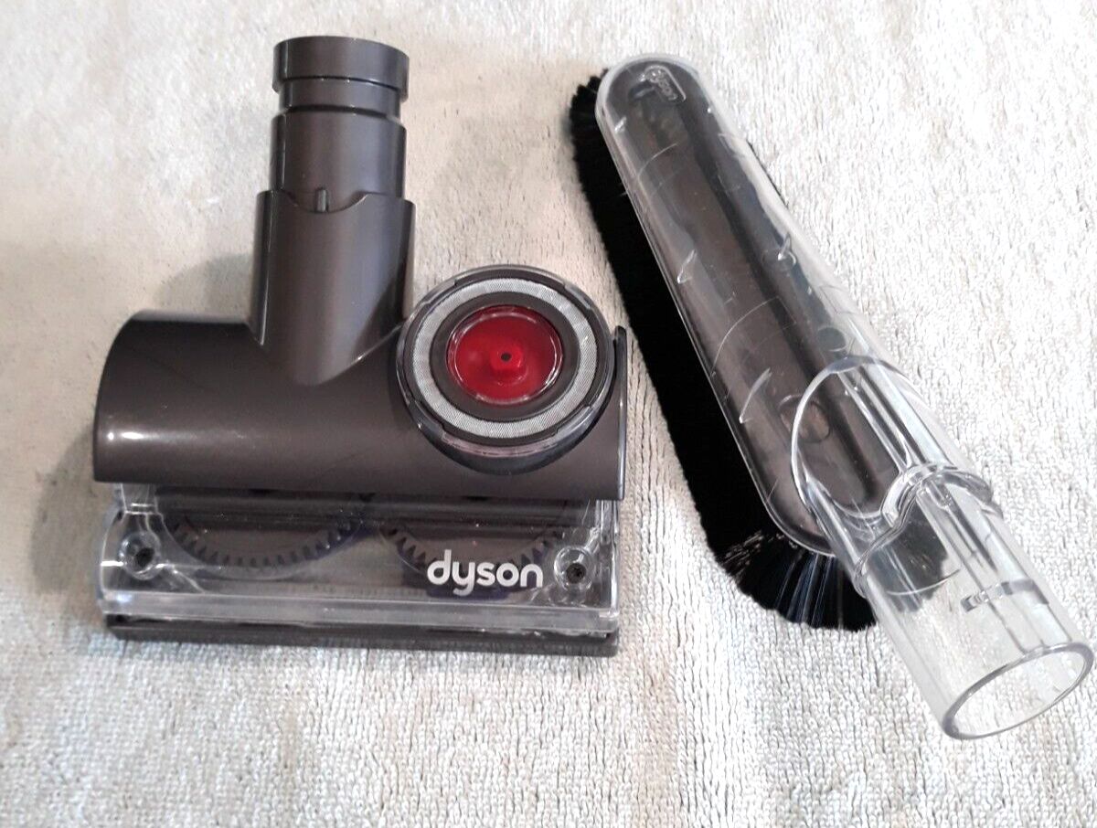 Dyson Genuine Turbine Head Vacuum Brush with Tangle-Free Soft Dusting Attachment-image