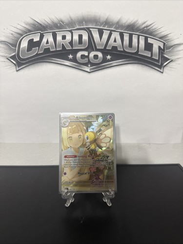 Pokémon TCG Illustration Rare Lillie's Ribombee Card Journey Together, 164/159 