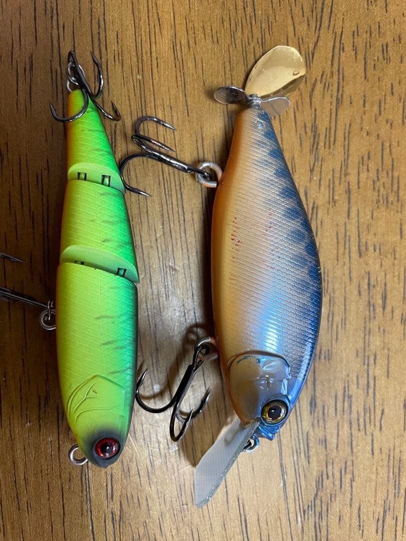 JACKALL Topwater Lures Set Turbine70 & Hamakuru Near Mint Condition - Image 2