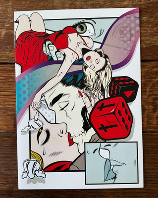 D*FACE Lucky In Love  DFace Valentines Day Card 2024 New