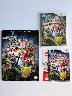 Super Smash Bros. Brawl (Nintendo Wii) W/ MANUAL And Guide but NO DISC! 