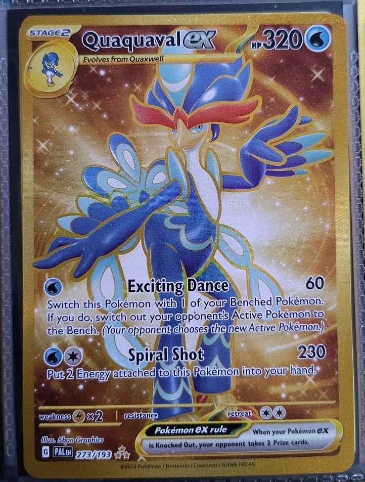 Quaquaval ex 273/193 Sv02: Paldea Evolved Holo