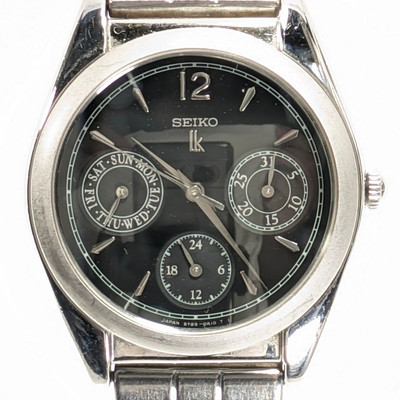 時計 SEIKO LUKIA Seiko Lukia Analog Quartz Women Rukia Women'S Battery Replaced