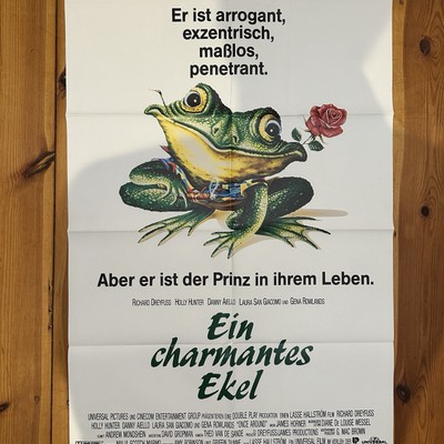 Ein Charmantes Ekel Filmplakat Poster DIN A1 841x594mm VTG Hochformat Frosch