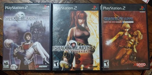 Shadow Hearts Trilogy PS2 CIB - Shadow Hearts, Covenant, From the New World Set