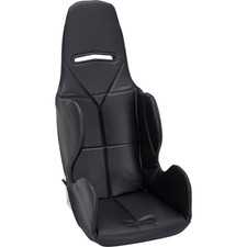 Safety Racing Budget Aluminum Stock Car Seat W Black Upholstery 18 Inch Wide