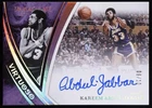 Panini 2024-25 Immaculate Virtuoso Auto Kareem Abdul-Jabbar VA-KAJ 6/10
