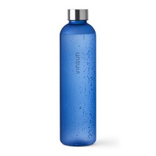 Trinkflasche 1L Sportflasche Wasserflasche BPA frei Kohlensäure geeignet Vinsun
