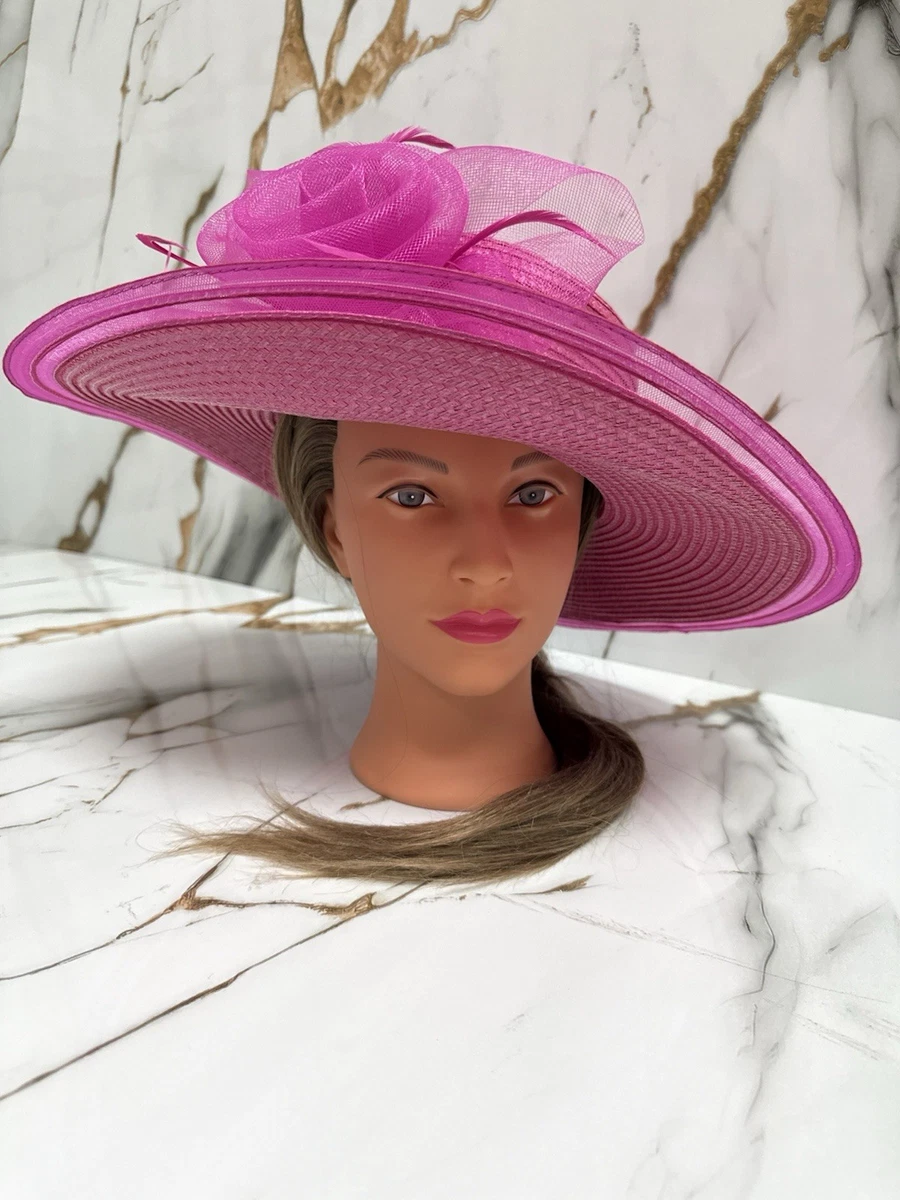 Wedding Pink Hats for Women for sale | eBay display picture 1