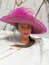 108 Bellissima Spring Summer Easter Church Wedding Derby Hat BH312405 Pink