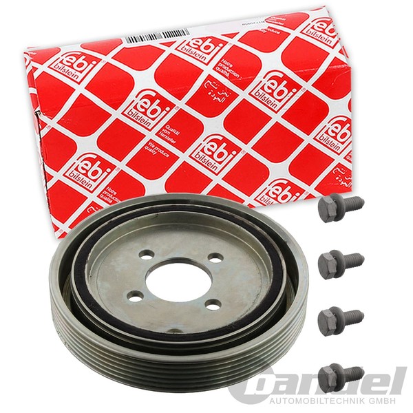 Febi Riemenscheibe Kurbelwelle FüR Peugeot 406 Citroen C5 I Xsara Picasso 1.8-image