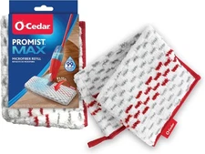O-Cedar ProMist MAX Spray Mop Head Replacement | Machine Washable | Reusable ...