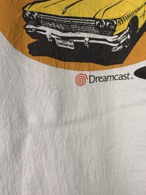 Vintage 1999 Crazy Taxi Axel Sega Dreamcast Promo Video Game T-Shirt XL