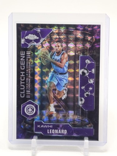 2025 Topps Chrome Kawhi Leonard Base (RAW)