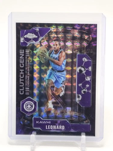 2025 Topps Chrome Update Kawhi Leonard Base (RAW)