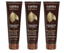 Image of Cantu Skin Therapy Cocoa Butter Hydrating Body Cream 240g - Pack of 3