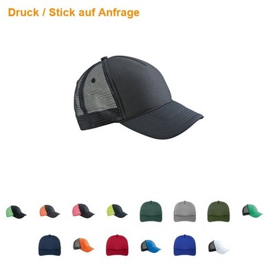 MYRTLE BEACH Truckercap Mesh Netz Kappe Mütze 5-Panel Retro MB6550 NEU
