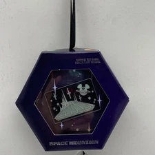 Disney Parks Pin Space Mountain Holiday Gifting Christmas 2021 Ornament LR Pin