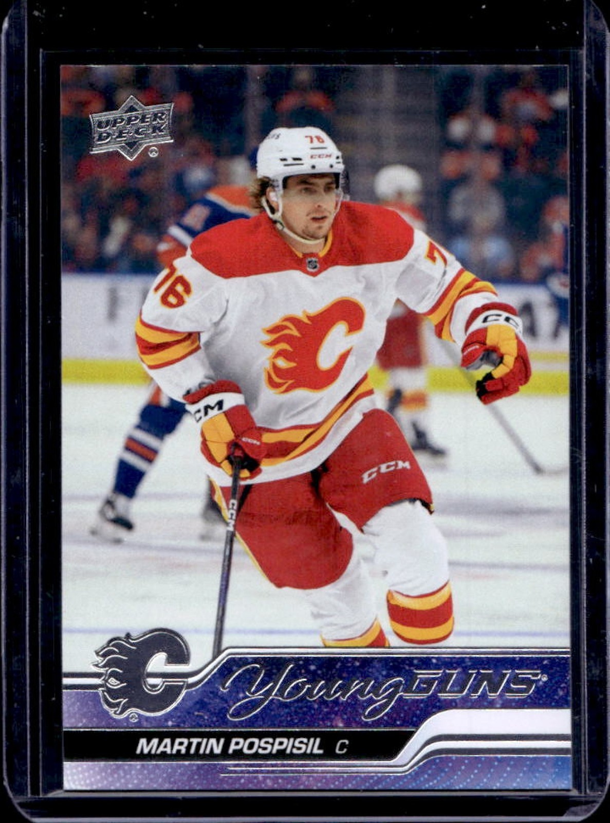 2023-24 Upper Deck Martin Pospisil Young Guns RC #713 Flames