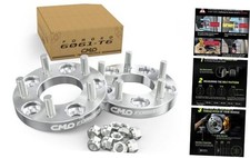 20mm 5x112 to 5x120 Forged Wheel Adapters Your Hub to 20mm w/o Lip -2pc