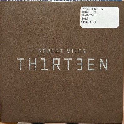 ROBERT MILES Thirteen Promo CD Rare