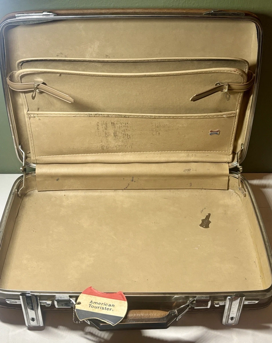 American Tourister Leather Hardcase Travel Luggage for sale | eBay