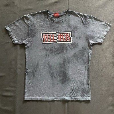 Full Send T Shirt Mend Size Medium Gray Green Tie Dye Official Nelk Boys Merch