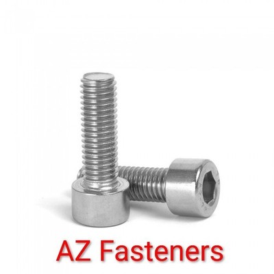 UNF Zylinderschraube Innensechskant A2 Edelstahl 10-32 1/4 5/16 3/8 1/2''
