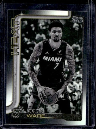 2025-26 Topps Kel'el Ware Blackout Variation #74 Heat