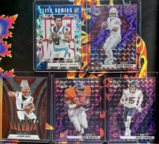 Panini NFL Elite Series & Mosaic Football Card Lot of 5