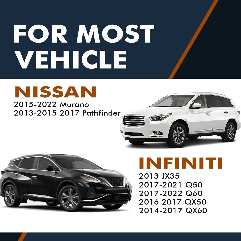 Juego de 4 rotores de freno delanteros 320 mm-traseros 308 mm perforados para Nissan Murano 2015-2022 Foto 2 de 4