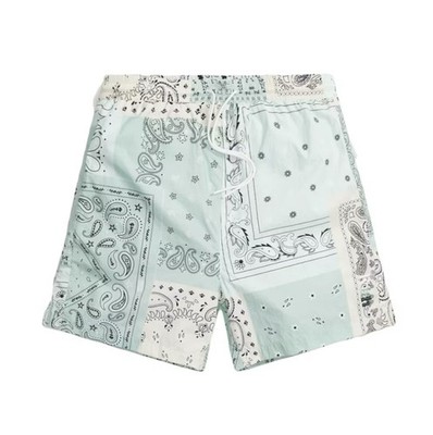 KITH bandana patchwork swim shorts size XXL PREOWNED | eBay