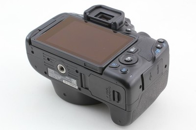 Near MINT] Canon EOS Kiss X10 EF-S18-55 IS STM Kit Black SLR