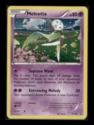 Meloetta XY193 XY Promo Holo