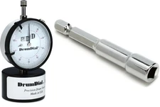 DrumDial Drum Tuner + Ahead Drill Bit ADKDB Drum Key Value Bundle