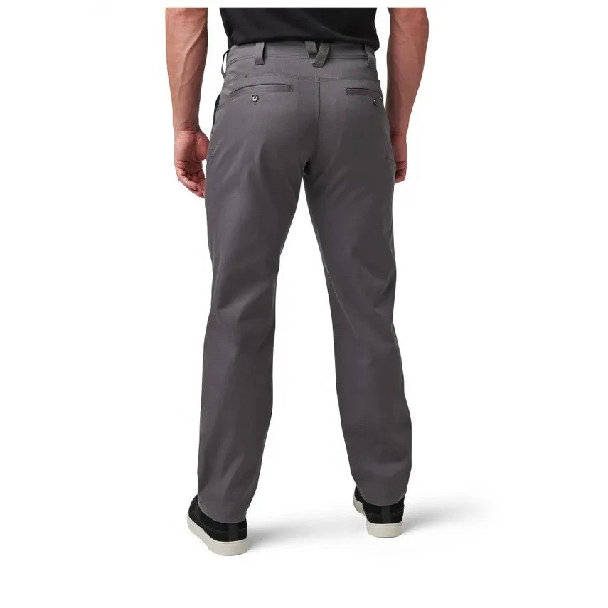 Pantalones chinos tácticos para hombre 5,11 34x32 gris piedra Foto 2 de 4