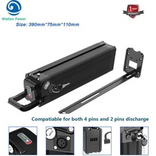 48V 13Ah 500W 750W Motor Lithium Ion Ebike E-bike Fat Tire Folding Bike Battery