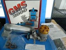 GMS 2000 61A Mk II   4 Stroke Glow Aero Engine & Exhaust  MINT IN BOX