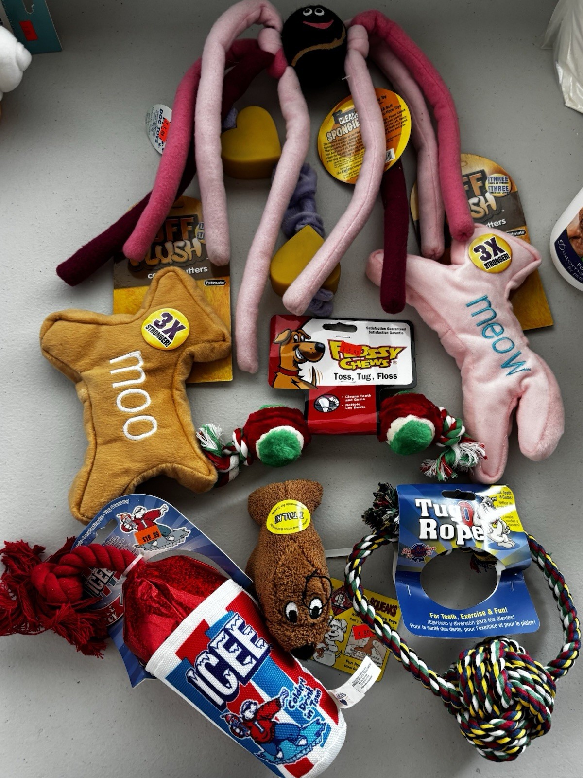 Bundle of Assorted Dog Toys