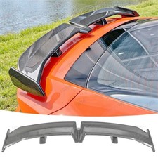 For Many Car Universal Rear Spoiler Trunk Wing Carbon Fiber Look Gt Racing Style For Many Car Universal Rear Spoiler Trunk Wing Carbon Fiber Look Gt Racing Style