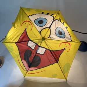 Rare Vintage Spongebob Squarepants Crabby Patty Umbrella - Crusty Crab