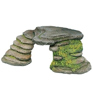 PENN-PLAX Reptology Shale Scape Step Ledge Decorative Resin