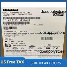New Siemens 6SL3 210-1KE31-4UF1 SINAMICS G120C 55KW Inverter 6SL3210-1KE31-4UF1