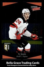 2020-21 Upper Deck Ty Smith #UV-31 New Jersey Devils Ultimate Victory NHL Hockey